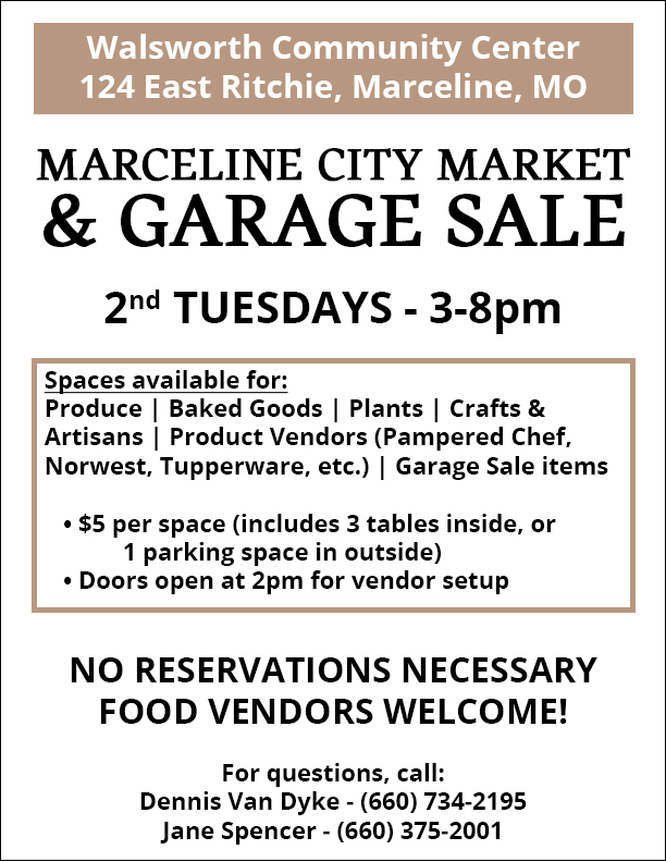 City Market and Garage Sale | Walsworth Community Center